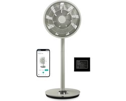 Duux Whisper Flex - Smart Statiefventilator met Dock & Accu - Staande Ventilator & Tafelventilator - Sage