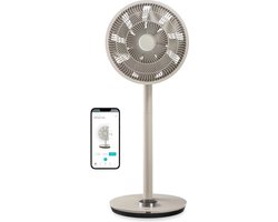 Duux Whisper Flex - Smart Statiefventilator - Staande Ventilator Geruisloos - Greige