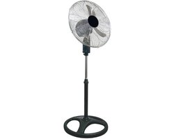 Evolar EVO-18SP Statiefventilator - 45 cm - 75 W - Chroom/Zwart