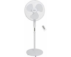 OCEANIC Voetventilator - 45 W - Ø 44 cm - 3 snelheden - Oscillerend - Kantelbaar - Wit