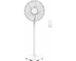 OCEANIC Voetventilator - 50 W - Ø 40 cm - 3 snelheden - Oscillerend - Kantelbaar - Wit