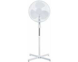 Statiefventilator - 3 standen - 40 CM - wit