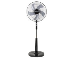 Termozeta Airzetta - Statiefventilator - Zwart/chroom