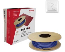 10m² DCMPRO Vloerverwarming kabel voor 10m² + Gratis WARMUP MSTAT AAN/UIT thermostaat