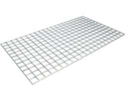 Draadmat verzinkt, maas 10cm, 210x120cm (2,52m2) - 3mm dik, per bundel (10st.) - totaal 25,2m2