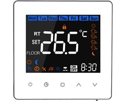 Helios 110 combi Thermostaat voor infrarood panelen en elektrische vloerverwarming - 16A - wit