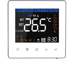 Helios 640 combi WiFi Tuya Thermostaat voor infrarood panelen en elektrische vloerverwarming - 16A - wit