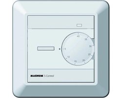 MAGNUM S-Control Thermostaat AAN/UIT (inbouw), incl. vloersensor