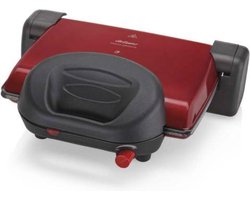 Arzum - Prego Granite Contactgrill Tosti Ijzer, Panini Maker AR2012 - Red - 1800W