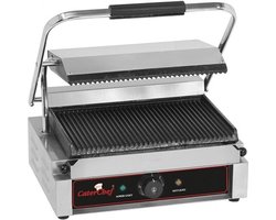 Contactgrill Solo-Grande (Gegroefd/Gegroefd) - CaterChef 688405 - Horeca & Professioneel