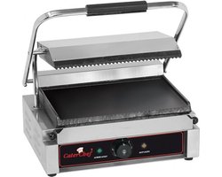 Contactgrill Solo-Grande (Glad/Gegroefd) - CaterChef 688410