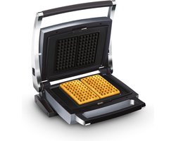 FRITEL Combi wafelijzer CW 2447 - Wafeltoestel / Wafelmaker - 6x10 Traditionele wafels - 14 verschillende bakplaten