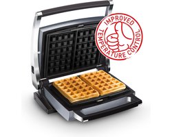 FRITEL CW 2458 - Combi wafelijzer / Wafelmaker - 4x6 Brusselse / Luikse wafels - Upright system 105°