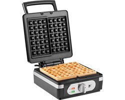 Lafe GFB-003 professionele wafelijzer voor 2 Brusselse wafels met non-stick coating - 1400W - koud blijvend handvat - regelbare thermostaat