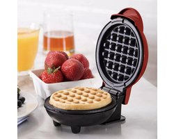 Mini Wafelijzer - Bekend van TikTok - Keto Dieët - Waffle Maker - Non-Stick