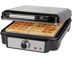 ProfiCook WA 1241 - Wafelijzer voor 4 Belgische wafels - 1200 Watt