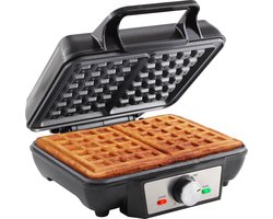 Tomado TWM2301S - Wafelijzer - Wafelmaker - 2 wafels - 23 x 17 cm - PFAS vrij - RVS