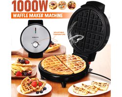 Wafelijzer - Voor lekkere wafels - SOKANY 505 Machine - Antiaanbaklaag - Wafelmaker