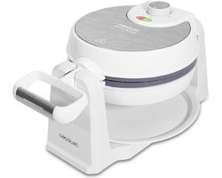 Wafelmaker Cecotec Fun Gofrestone Sphere 1000W Wit Ziverachtig