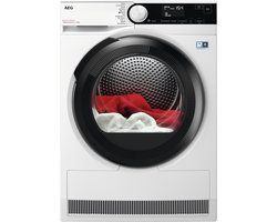 AEG TR858P4B 8000 serie AbsoluteCare®​ - Wasdroger Warmtepompdroger - 8 kg - Wit