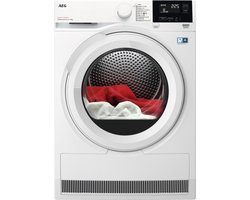 AEG TR88P52B 8000 serie AbsoluteCare® - Wasdroger Warmtepompdroger - A++ - 8kg - NL/FR