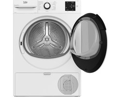 Beko D3H18301W wasdroger Vrijstaand Voorbelading 8 kg A++ Wit FRANSTALIG DISPLAY