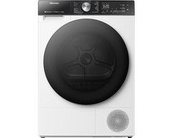 Hisense 5S Serie DH5S102BW -Wasdroger met A+++ Energielabel - Warmtepompdroger - 10kg - ConnectLife - Basket Dry