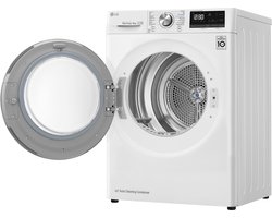 LG RH90V9AV3N - 9 kg droger met DUAL Inverter Heat pump™ - Supersnel of Superzuinig - Auto Cleaning Condensor - ThinQ