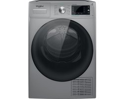 Whirlpool W7 D93SB EE warmtepompdroger 9 kg Zilver