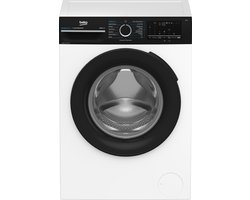 Beko BM3WFU41041B - Wasmachine - 10 kg - 1400 RPM - Zwart/Wit