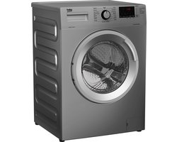 BEKO WM1015CHS Frontwasmachine - 10 kg - 1200 tpm - 15 programma's - B - Zilver