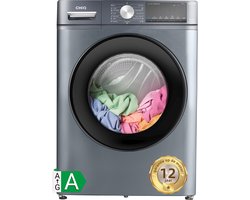 CHiQ CFL100-14586IM3XA - Wasmachine - 10 KG - Space Pro - 16 programma's - AI Smart - Stoomwassen & Quick Wash - 12 jaar garantie op motor - Energieklasse A