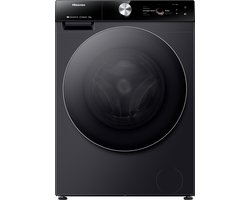 Hisense 7S Serie WF7S1247BB - Wasmachine met Energielabel A -20% - 12kg - TFT display - Auto dosing - 70dB (A) - Steam Wash -1400 toeren - Power Wash 49' - Connectlife