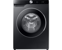 Samsung 6000 serie - Wasmachine WW90DG6U85LB - A-label - 9 Kg - Zwart - Ai Ecobubble - Stoom - Super Speed - SpaceMax