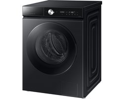 Samsung 8000 serie - Wasmachine WW90DB8U95GBU3 - A label - 9Kg - Zwart - AI wash - Super speed