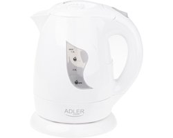 Adler AD 08w - Waterkoker - wit - 1.0 L