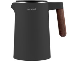 Concept - Waterkoker 1.5L - Temperatuurregeling / KEEP WARM functie - 1850-2200 W (donkergrijs)