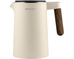 Concept - Waterkoker 1.5L - Temperatuurregeling / KEEP WARM functie - 1850-2200 W (vanille)