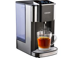 COOK-IT Heetwaterdispenser 4L - Digitaal Display - 11 Volume en 9 Temperatuur Standen - Afneembare Watertank