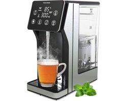 Heetwaterdispenser 3L - 40° 100° - 100/200/300/400ml - Instant Waterkoker - RVS- Vivid Green