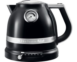 KitchenAid Waterkoker - Artisan Waterkoker met temperatuurmeter - 1,5 L, Onyx Zwart