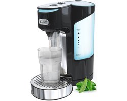 KitchenBrothers Heetwaterdispenser - 2L Heetwatertap - 3000W - RVS/Zwart