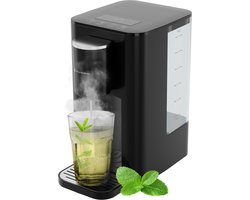 KitchenBrothers Heetwaterdispenser - 40-100℃ - 100/200/250/300/400 ml - Touch Display - 2.9L - Heetwatertap - Zwart