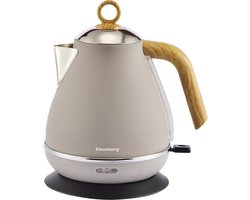 Klausberg 7707 - Retro Waterkoker - 1,7L - RVS - Beige