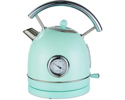 MOA Waterkoker Retro - 1,8L - Retro - 2200W - RVS - Pastel Groen