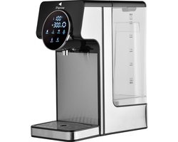 Perow Heetwaterdispenser - Waterkoker - Heetwatertap - Instant waterkoker - RVS - Zwart - 2.7 Liter