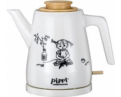 Pippi Langkous keramische Waterkoker - 1,2 Liter - Retro - 20130003 - Pippi & meneer Nilsson design