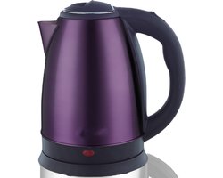 Royalty Line Waterkoker - 1.8 Liter - 1500W - 360 Graden Draaibaar - Met Automatische Kookstop, incl. Droogkookbeveiliging & Indicatielampje - Kettle - Waterkettle - Paars