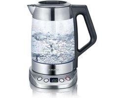 Severin WK 3479 - Waterkoker - thee - electrisch - temperatuurregeling - 1.7l - glas