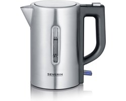 Severin WK 3647 - Waterkoker - electrisch - mini - roestvrijstalen - 0.5l - zilver/zwart